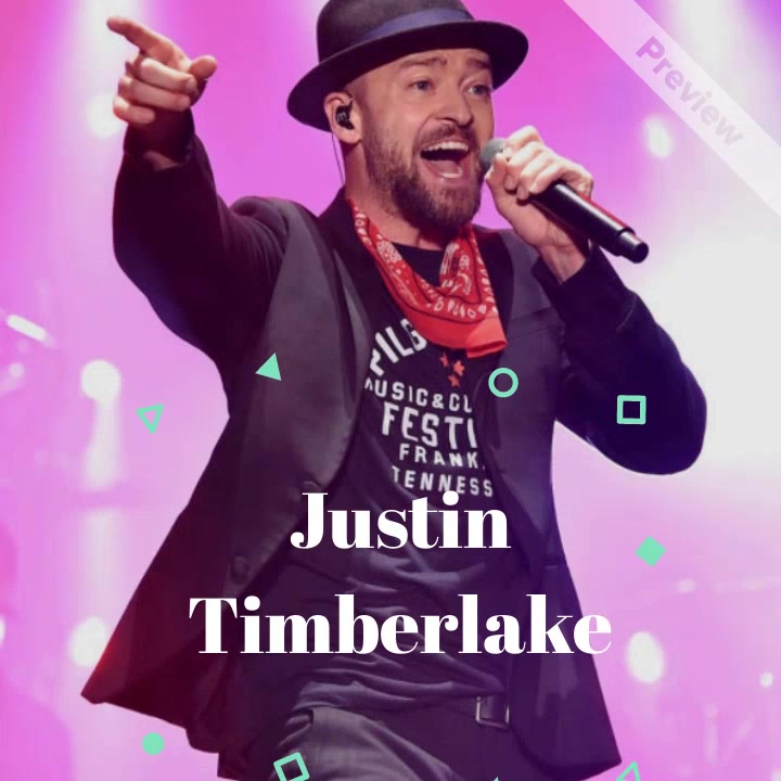 Guess The Star | Justin Timberlake Video Template